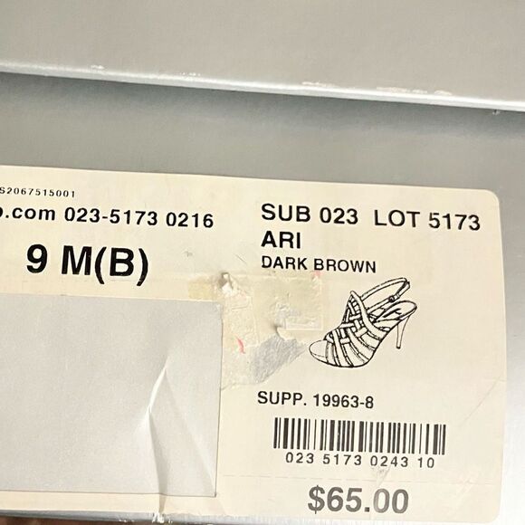 WORTHINGTON Brown/Tan 4” Slingback Heels / SZ: 9M / NWT in original box - Picture 8 of 12